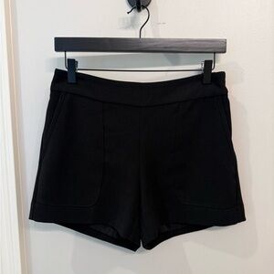 Marie Oliver Elegant Black High Waist Shorts